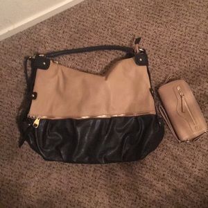 Matching wallet and purse combo